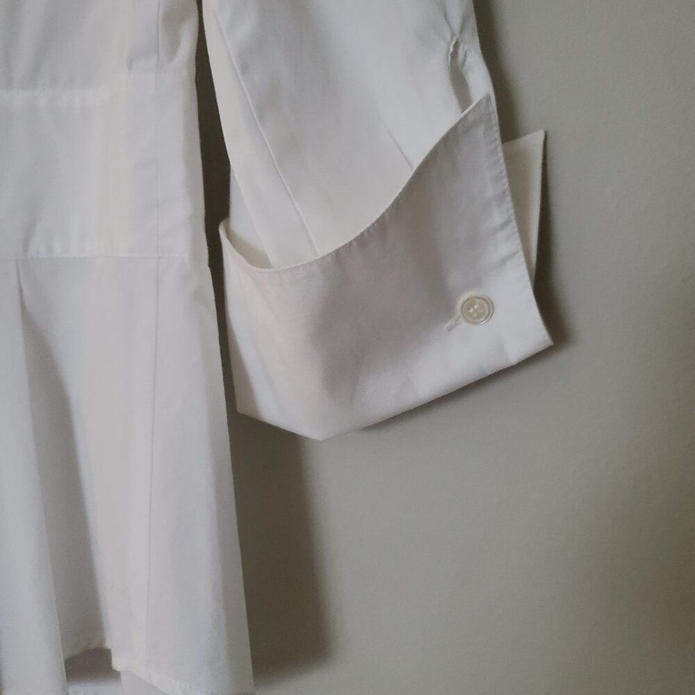 Diane von Furstenberg White Cotton Shirt - Picture 5 of 10